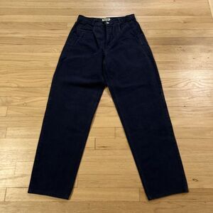 Vintage 90s Guess Jeans Women 30x34 Navy Streetwear Double Button Denim USA Made